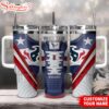 Custom Name Houston Texans Sneaker NFL Tumbler 40Oz Handle