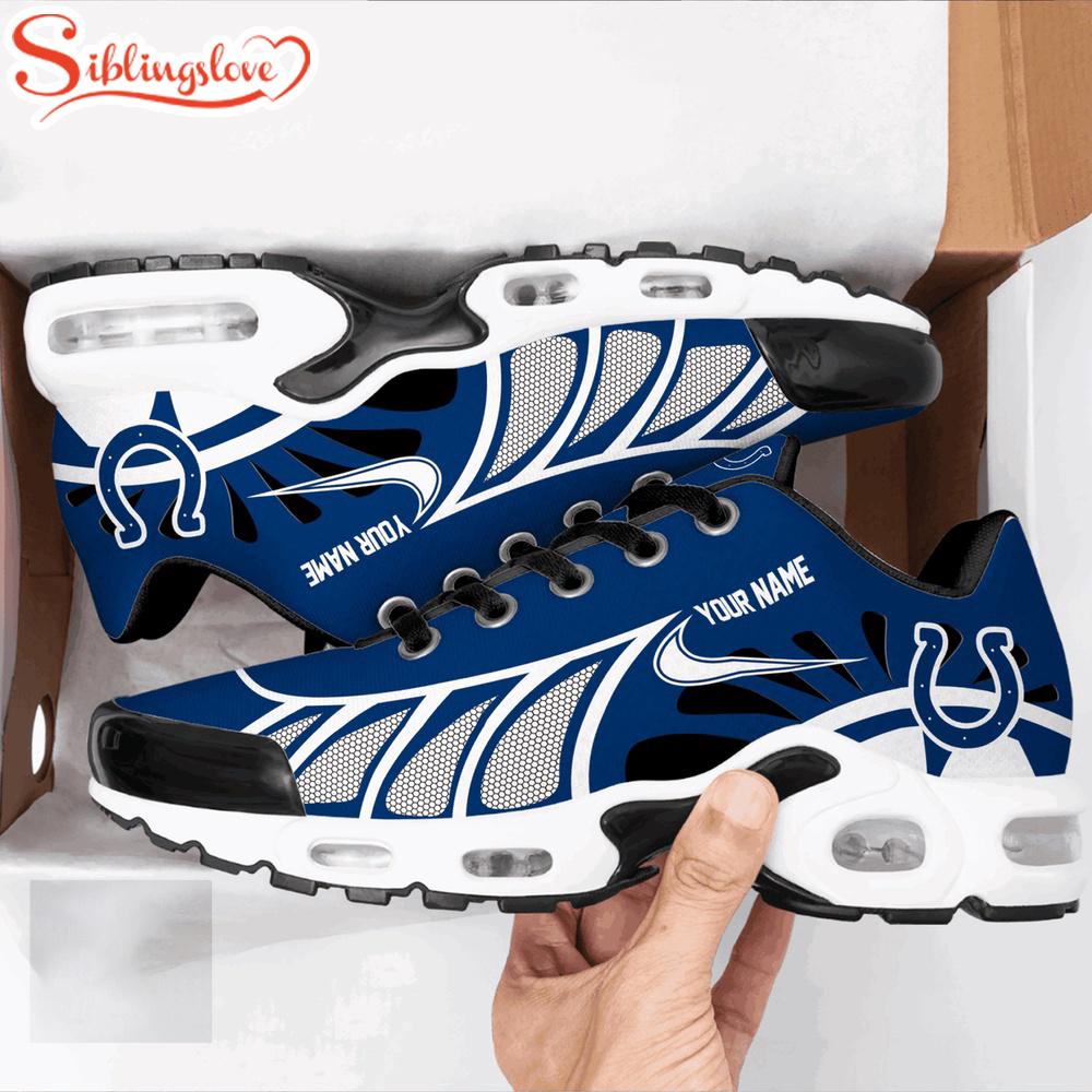 Custom Name Indianapolis Colts Air Max Plus Shoes For Fans Custom Name Indianapolis Colts Air Max Plus Shoes For Fans