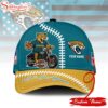 Custom Name Jacksonville Jaguars NFL Harley Davidson 3D Baseball Cap