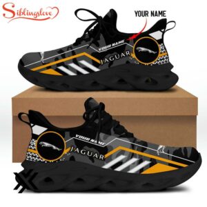 Custom Name Jacksonville Jaguars NFL Sport Max Soul Shoes
