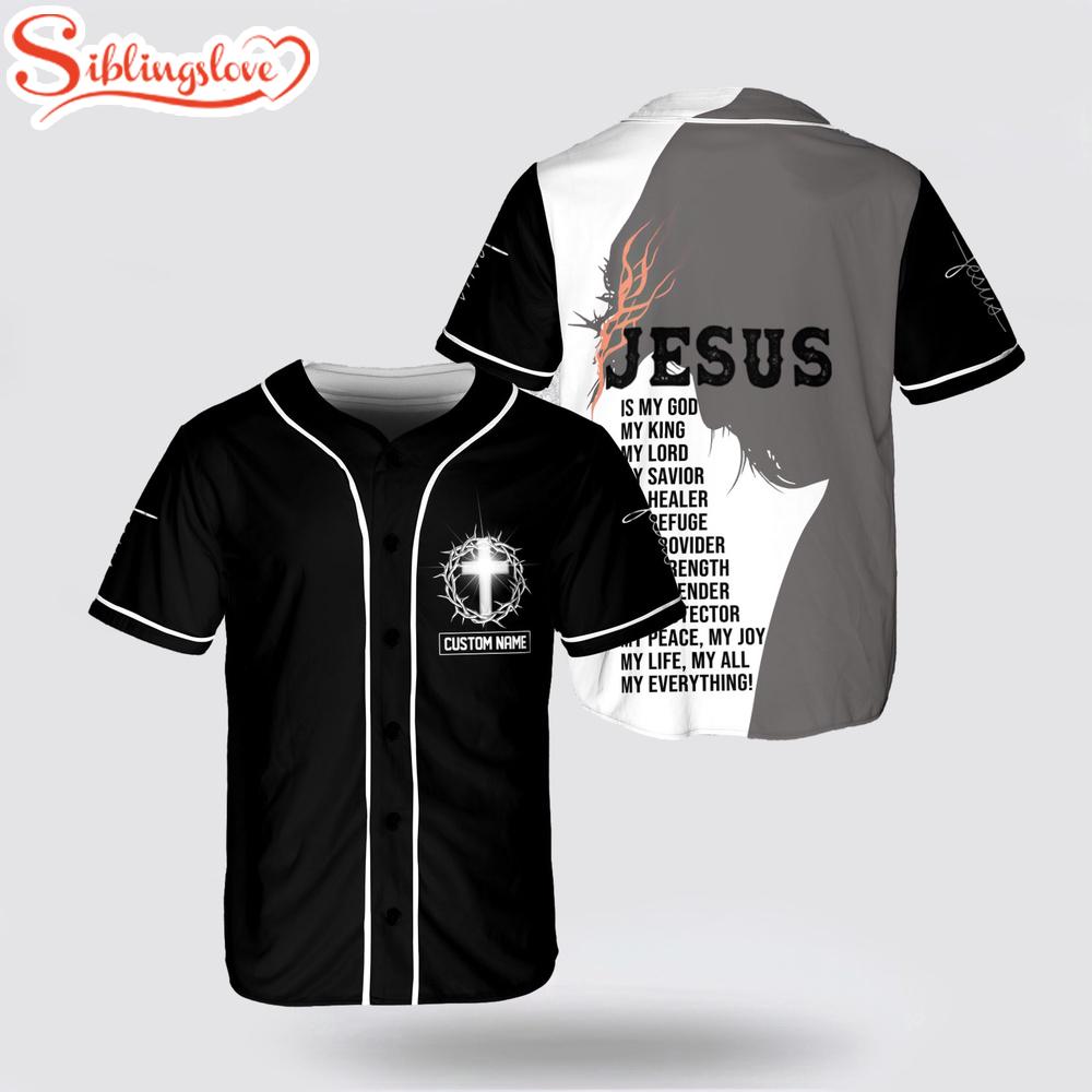 Custom Name Jesus Christian Cross Baseball Jersey Shirt 1 Custom Name Jesus Christian Cross Baseball Jersey Shirt