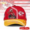Custom Name Kansas City Chiefs NFL Harley Davidson 3D Baseball Cap
