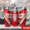 Custom Name Kansas City Chiefs Sneaker NFL Tumbler 40Oz Handle