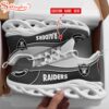 Custom Name Las Vegas Raiders Max Soul Shoes For Fans