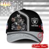 Custom Name Las Vegas Raiders NFL Harley Davidson 3D Baseball Cap