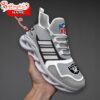 Custom Name Las Vegas Raiders NFL Team Max Soul Shoes For Fans
