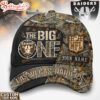 Custom Name Las Vegas Raiders NFL The Big One Hunting Classic Cap