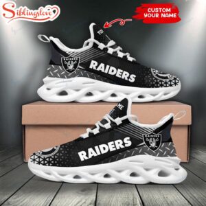 Custom Name Las Vegas Raiders Sport Max Soul Shoes For Fans