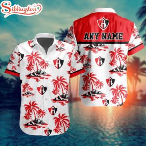 Custom Name LIGA MX Atlas F.C Hawaiian Shirt For Fans