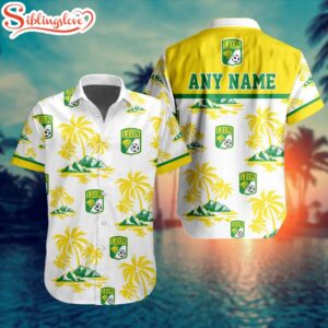 Custom Name LIGA MX Club Leon Hawaiian Shirt For Fans