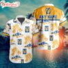 Custom Name LIGA MX Tigres UANL Hawaiian Shirt For Fans