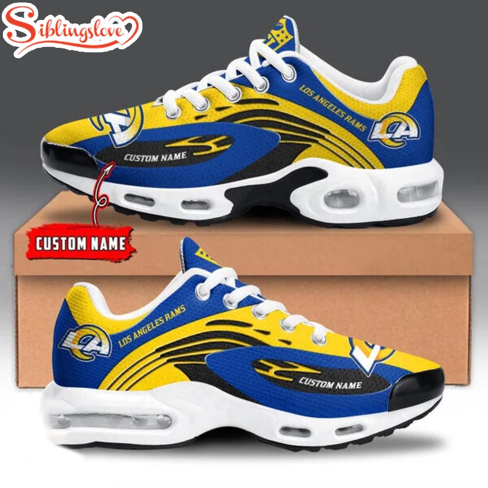 Custom Name Los Angeles Rams NFL Air Max Plus Shoes Gifts For Fan Custom Name Los Angeles Rams NFL Air Max Plus Shoes Gifts For Fan