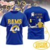 Custom Name Los Angeles Rams NFL Legacy Father Day 3D T-Shirt For Fans