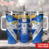 Custom Name Los Angeles Rams Sneaker NFL Tumbler 40Oz Handle