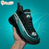 Custom Name Miami Dolphins Black Clunky NFL Sport Max Soul Shoes