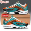 Custom Name Miami Dolphins NFL Air Max Plus Shoes Gifts For Fan