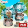 Custom Name Miami Dolphins NFL Groot Hawaiian Shirt