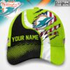 Custom Name Miami Dolphins NFL Hi-Vis Safety Classic Baseball Cap