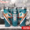 Custom Name Miami Dolphins Sneaker NFL Tumbler 40Oz Handle