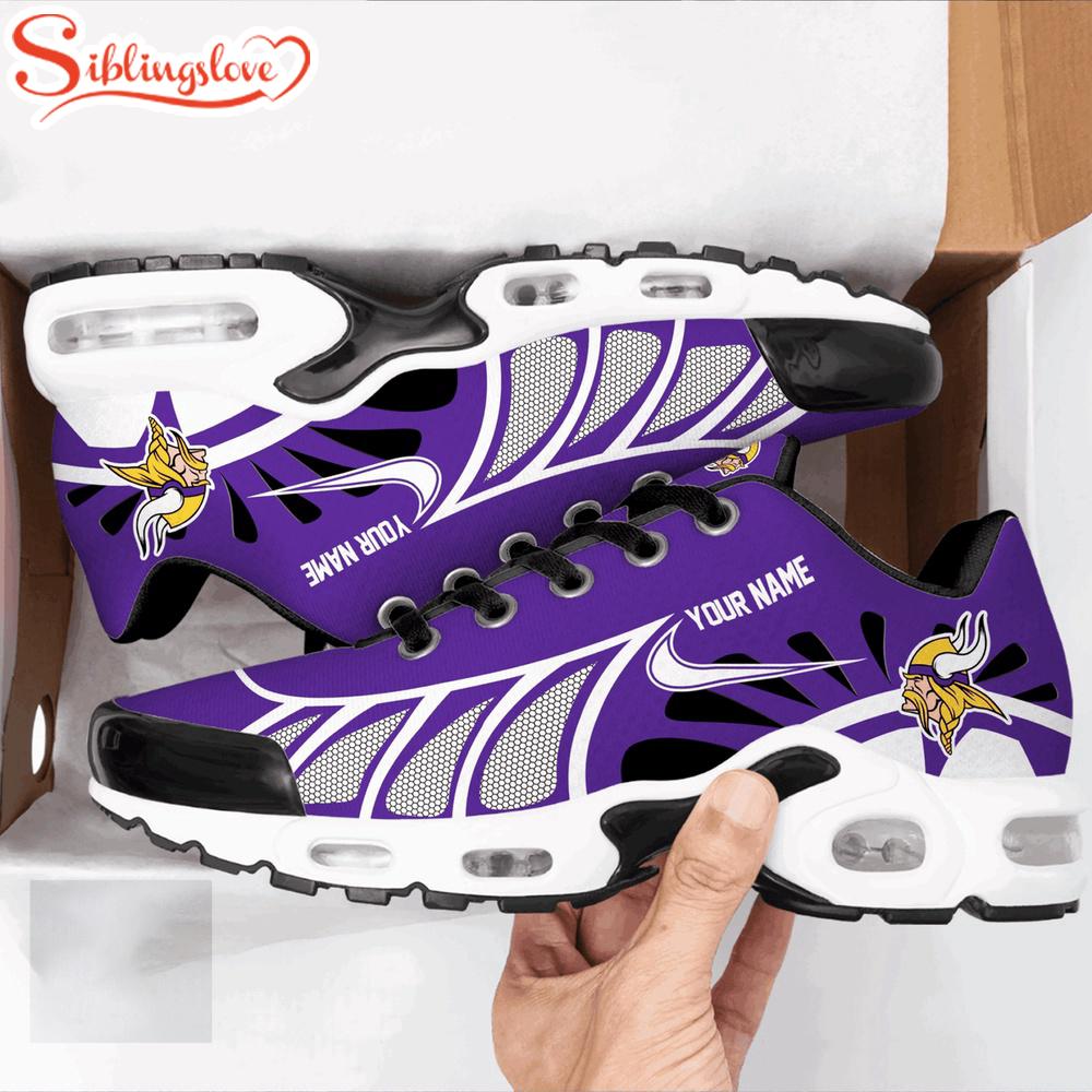 Custom Name Minnesota Vikings Air Max Plus Shoes For Fans Custom Name Minnesota Vikings Air Max Plus Shoes For Fans
