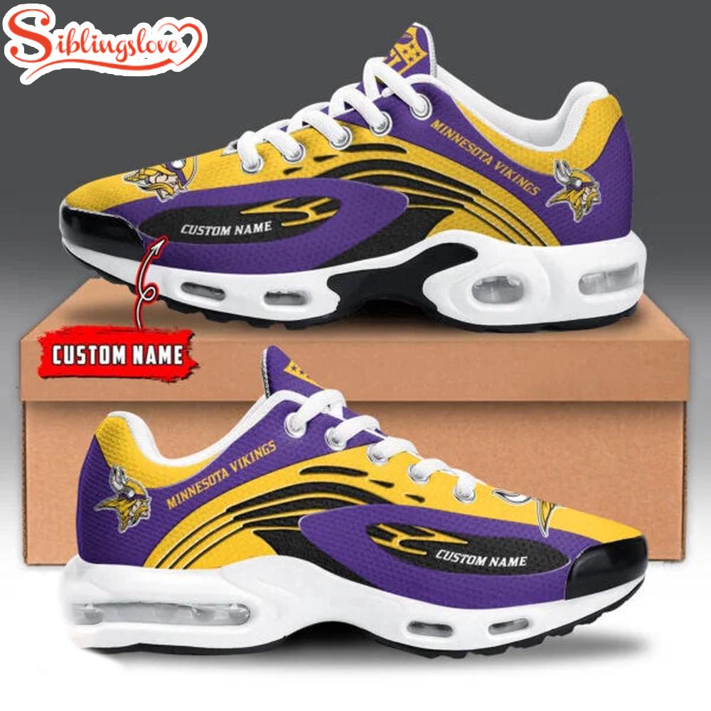 Custom Name Minnesota Vikings NFL Air Max Plus Shoes Gifts For Fan Custom Name Minnesota Vikings NFL Air Max Plus Shoes Gifts For Fan