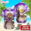 Custom Name Minnesota Vikings NFL Groot Hawaiian Shirt