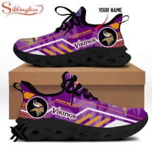Custom Name Minnesota Vikings NFL…