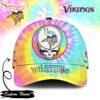 Custom Name Minnesota Vikings NFL Tie Dye Classic Baseball Cap
