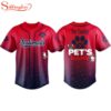 Custom Name Nationals 2026 Fur Family Pet Baseball Jersey Shirt