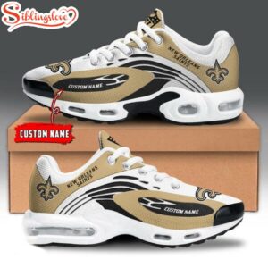 Custom Name New Orleans Saints NFL Air Max Plus Shoes Gifts For Fan