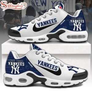 Custom Name New York Yankee MLB Team Air Max Plus Shoes Gifts For Fan