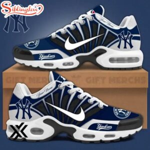 Custom Name New York Yankees MLB Air Max Plus Shoes Gifts For Fan