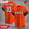 Custom Name Number Cincinnati Bengals NFL Team Pride Baseball Jersey