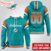 Custom Name Number Miami Dolphins 3D Shirt Gift For Fans