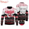 Custom Name Number Nfl Kansas City Chiefs Rugby Ugly Christmas Sweater