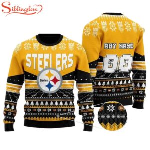 Custom Name Number Nfl Pittsburgh…