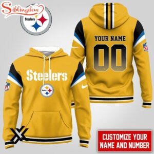Custom Name Number Pittsburgh Steelers 3D Shirt Gift For Fans