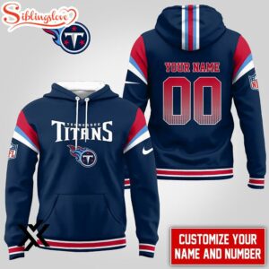 Custom Name Number Tennessee Titans…