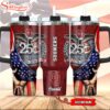 Custom Name Oklahoma Sooners 250 United States Of America 1776-2026 Tumbler 40Oz