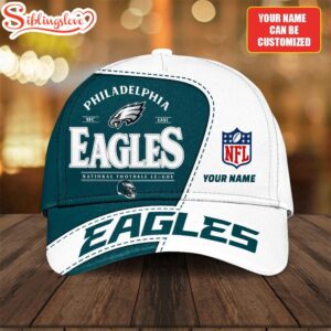 Custom Name Philadelphia Eagles National Football League Baseball Cap