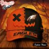 Custom Name Philadelphia Eagles NFL Halloween Classic Baseball Cap