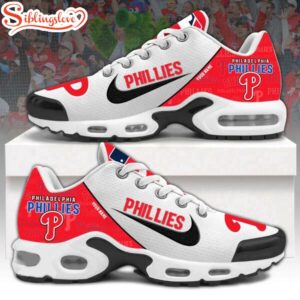 Custom Name Philadelphia Phillies MLB Sport Air Max Plus Shoes Gifts For Fan