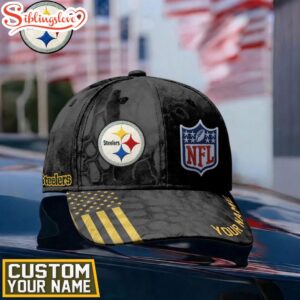 Custom Name Pittsburgh Steelers NFL Heritage Classic Cap For Fans