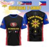Custom Name San Francisco 49ers NFL Filipino Heritage Celebration 3D Shirt Gift For Fans