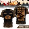 Custom Name San Francisco 49ers NFL Hunting Season 3D Shirt