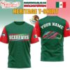 Custom Name Seattle Seahawks Mexican 3D Shirt Gift For Fans