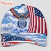Custom Name Tennessee Titans 4th Of July America Flag Eagle Classic Cap