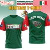 Custom Name Tennessee Titans Mexican 3D Shirt Gift For Fans