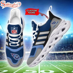 Custom Name Tennessee Titans NFL Sport Max Soul Shoes For Fans