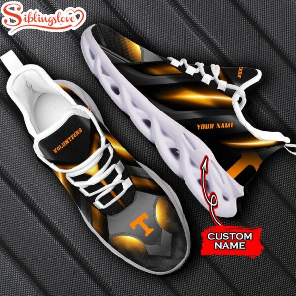 Custom Name Tennessee Volunteers NCAA Sport Team Max Soul Shoes For Fans